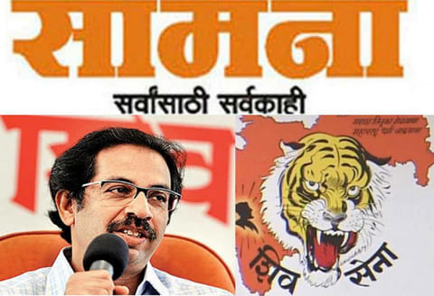 சமூக ஊடகங்களில் விமர்சனங்கள்: பாரதீய ஜனதாவுக்கு சகிப்பு தன்மை இல்லை என சிவசேனா குற்றச்சாட்டு