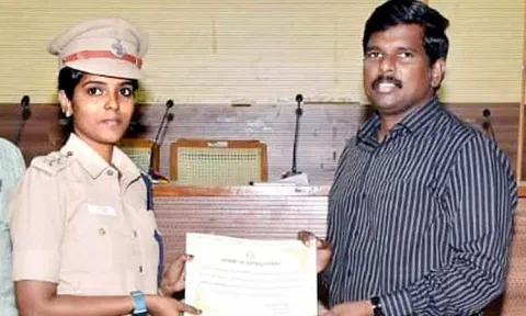 முசிறி போலீஸ் துணை சூப்பிரண்டுக்கு கலெக்டர் பாராட்டு