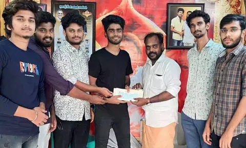 விஜய் விலையில்லா உணவகத்திற்கு ரூ.60 ஆயிரம் நிதி உதவி