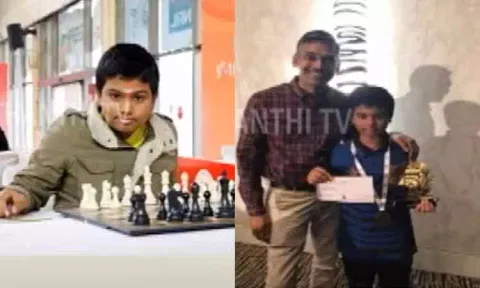 16 வயது தமிழக செஸ் வீரர் பிரனேஷ் கிராண்ட்மாஸ்டர் ஆனார்