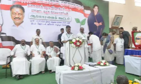 எடப்பாடி பழனிசாமிக்கு முற்றுப்புள்ளி வைக்க வேண்டும் - ஓபிஎஸ் ஆதரவாளர் வைத்திலிங்கம்