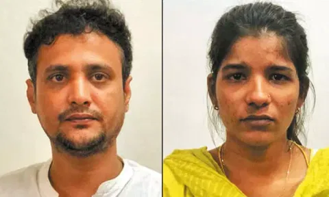 வெளிநாடுகளுக்கு போலி கொரோனா மருந்து அனுப்பி ரூ.6 கோடி மோசடி: கணவன்-மனைவி கைது