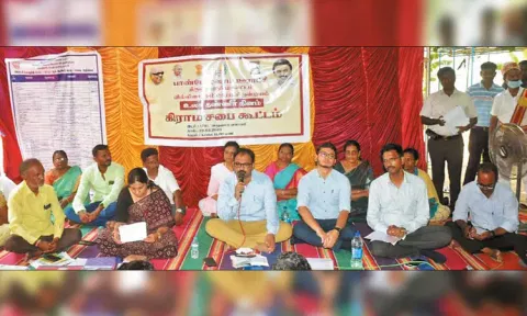உலக தண்ணீர் தினத்தையொட்டி கிராம சபை கூட்டத்தில் கலெக்டர் பங்கேற்பு