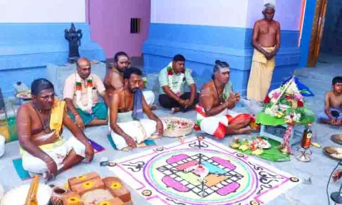 பாலசுப்பிரமணியசுவாமி கோவிலில் முதல் கால யாகசாலை பூஜை தொடங்கியது