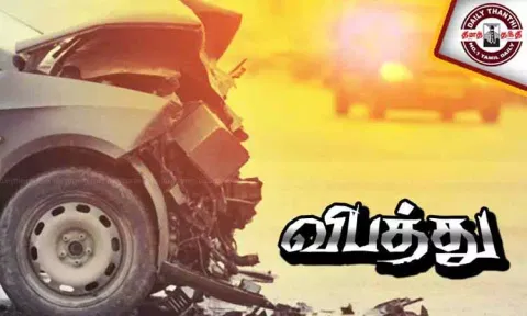 பூந்தமல்லி அருகே தடுப்பு சுவரில் கார் மோதி தனியார் நிறுவன ஊழியர் சாவு - மனைவி, மகள் உள்பட 4 பேர் காயம்