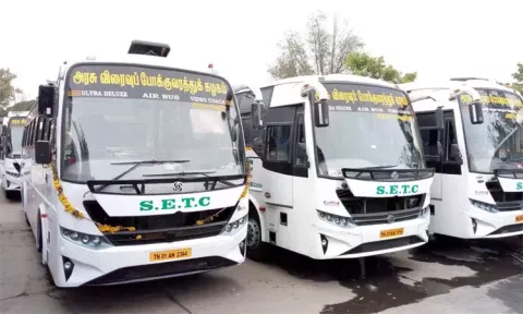 அரசு விரைவு பஸ்களில் பெண்களுக்கு 4 முன்பதிவு இருக்கைகளை ஒதுக்கீடு செய்யும் நடைமுறை அமலுக்கு வந்தது..!