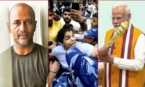 நாட்டின் பெருமைக்குரிய மகள்களை சிறையில் அடைத்துவிட்டு மகுடம் சூட்டும் மன்னர் நரேந்திர மோடிக்கு பராக்...பராக்...! - நடிகர் கிஷோர்