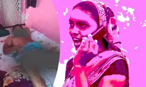 மொபைல் போனை பறித்த கணவன் அந்தரங்கப் பகுதியில் கொதிக்கும் எண்ணெயை ஊற்றிய மனைவி...!