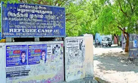 கும்மிடிப்பூண்டி இலங்கை தமிழர் மறுவாழ்வு முகாமில் குற்ற செயல்களில் ஈடுபடுபவர்கள் மீது நடவடிக்கை - தாசில்தார் எச்சரிக்கை