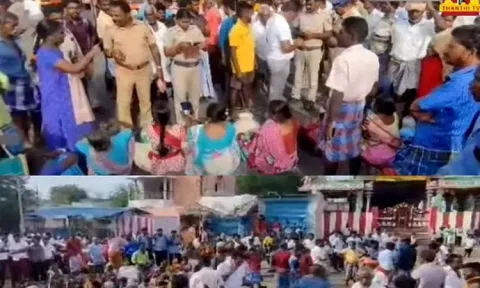 குடிநீர் பிரச்சினையை தீர்க்க கோரி தூத்துக்குடியில் பொதுமக்கள் சாலை மறியல் - போக்குவரத்து பாதிப்பு