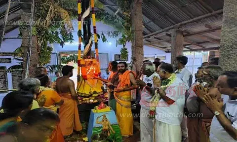 திரவுபதி அம்மன் கோவில் பூக்குழி திருவிழா கொடியேற்றம்