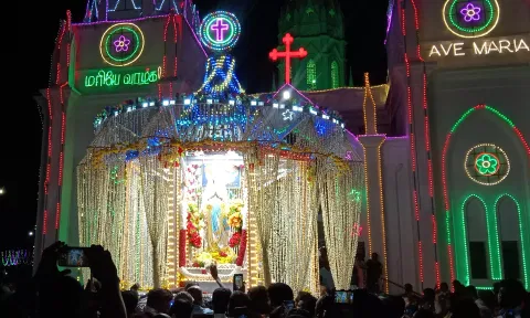 அன்னையின் பிறப்பு பெருவிழா தேர்பவனி