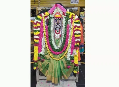 தேவபாண்டலம்பெரியநாயகி அம்மன் கோவிலில் ஊஞ்சல் உற்சவம்
