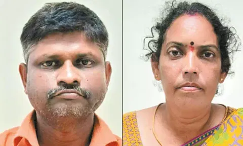 திருவள்ளூர் அருகே சீட்டு நடத்தி ரூ.1¾ கோடி மோசடி; கணவன்- மனைவி கைது