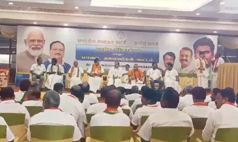 தனித்து போட்டியிடுவது பாஜகவுக்கு புதிதல்ல - கேசவ விநாயகம் பேச்சு