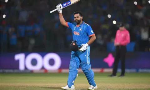 சர்வதேச கிரிக்கெட்டில் அதிக சிக்ஸர்கள்..! ரோகித் சர்மாவை வாழ்த்திய கிறிஸ் கெய்ல்