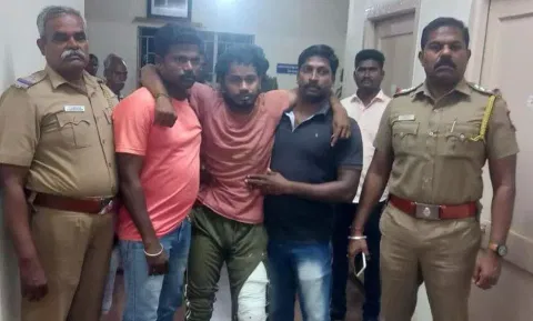 நெய்வேலியில் 25 வழக்குகளில் தொடர்புடைய ரவுடி கைது