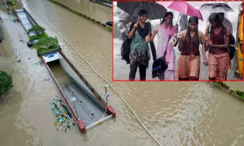 தீவிரமடைந்த மிக்ஜம் புயல்.. 4 மாவட்டங்களில் நாளை பள்ளி, கல்லூரிகளுக்கு விடுமுறை