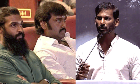 'சேர்ந்து நடிக்க ஆசை இருந்தா சொல்லு' - விஜயகாந்த் மகனுக்கு விஷால் கொடுத்த வாக்குறுதி