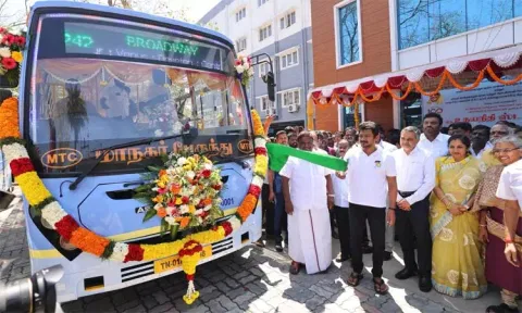 சென்னை மாநகர பஸ்களில் யு.பி.ஐ. மூலம் டிக்கெட் பெறும் வசதி அறிமுகம்