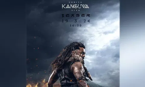 கங்குவா படத்தின் புதிய போஸ்டரை வெளியிட்ட நடிகர் சூர்யா