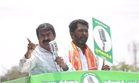 பணம் கொடுத்து வாக்கு வாங்கும் நிலை வந்தால் வேளாண்மை செய்ய சென்றுவிடுவோம் - தென்காசியில் சீமான் பேச்சு