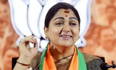 'திராவிட கட்சிகளுக்கு பா.ஜ.க.வைப் பார்த்து பயம் ஏற்பட்டுள்ளது' - குஷ்பு