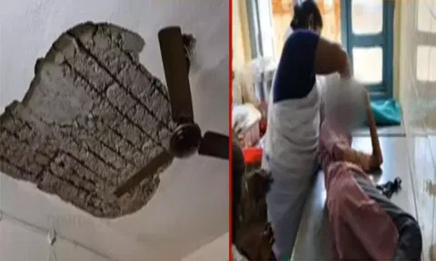 திண்டுக்கல்: விடுதி மேற்கூரை இடிந்து விபத்து - 5 மாணவிகள் உள்பட 6 பேர் படுகாயம்