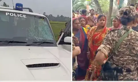 குண்டுவெடிப்பு வழக்கை விசாரிக்க சென்ற என்.ஐ.ஏ. அதிகாரிகள் மீது தாக்குதல் - மே.வங்காளத்தில் பரபரப்பு