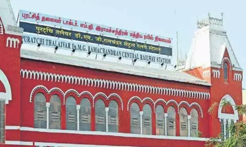 சென்னை சென்ட்ரல் ரெயில் நிலையத்தில் இளம்பெண் மர்ம மரணம்