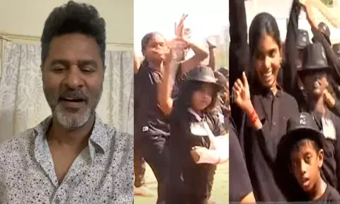 பிரபுதேவாவால் வெயிலில் காத்திருந்த குழந்தைகள்.. கொந்தளித்த பொதுமக்கள்