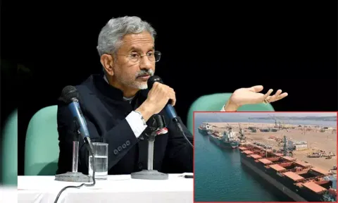 Chabahar Port pact Jaishankar reply to US