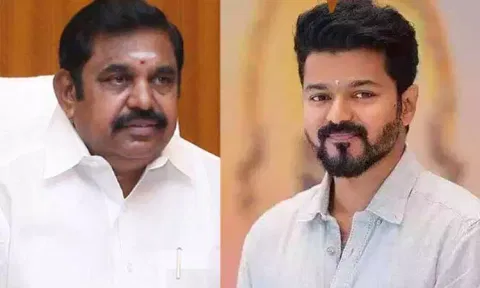 த. வெ.க. தலைவர் விஜய்க்கு எடப்பாடி பழனிசாமி பிறந்தநாள் வாழ்த்து