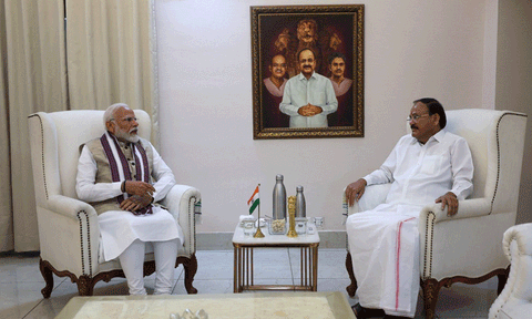 வெங்கையா நாயுடுவின் சுயசரிதை புத்தகங்கள் - பிரதமர் மோடி வெளியிடுகிறார்