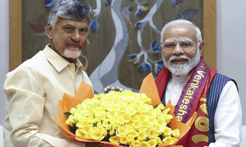 ஆந்திராவுக்கு கூடுதல் நிதி தேவை: பிரதமரை நேரில் சந்தித்து வலியுறுத்திய சந்திரபாபு நாயுடு