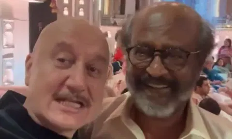 Anupam Kher calls Rajinikanth the "One and Only, the BESTEST ..
