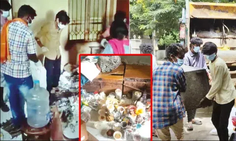 பல ஆண்டுகளாக வெளியே வராமல் இருந்த தாய்-மகளின் வீட்டில் 3 டன் குப்பைகள்: கோவையில் பரபரப்பு