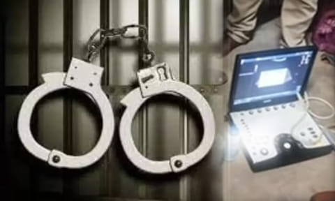 dharampuri illegal scan to determine fetal gender two arrested