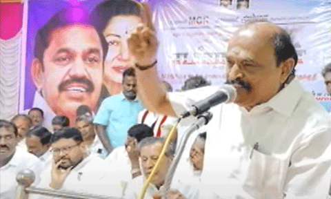 'தி.மு.க.வை திருப்பி தாக்கும் ஏவுகணை அவர்களின் தேர்தல் வாக்குறுதிதான்' - கடம்பூர் ராஜு விமர்சனம்
