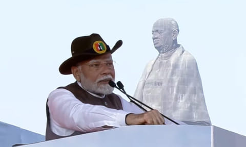ஜம்மு காஷ்மீர் மக்கள் பயங்கரவாதத்தை நிராகரித்து ஜனநாயகத்தை வெற்றிபெறச் செய்துள்ளனர் - பிரதமர் மோடி