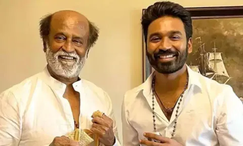 நடிகர் ரஜினிகாந்துக்கு தனுஷ் பிறந்தநாள் வாழ்த்து