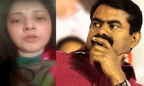 சீமான் பேச்சுக்கு பதிலடி கொடுத்த விஜயலட்சுமி