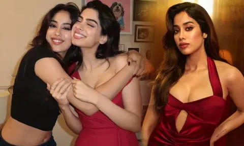 Khushi Kapoor looked like a 'princess' in that song - Janhvi Kapoor
