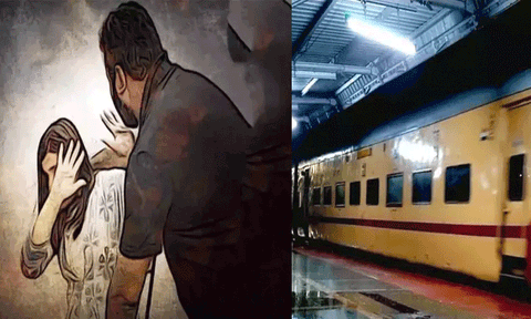 ஓடும் ரெயிலில் பெண்ணிடம் சில்மிஷம் செய்த வாலிபர் கைது
