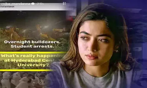 "I am heartbroken to see this news" - Rashmika Mandanna