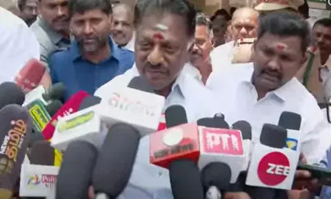 கூட்டணி குறித்த கேள்வி - இன்று லீவு என ஓபிஎஸ் பதில்