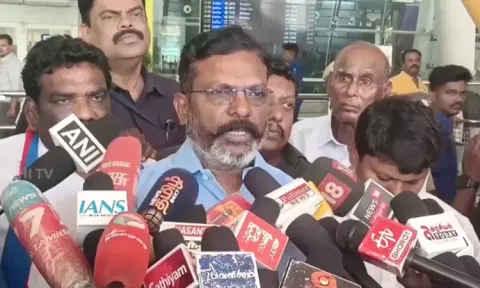 'புதிய கல்விக் கொள்கையை இதற்காகத்தான் எதிர்க்கிறோம்..' - திருமாவளவன் பேட்டி