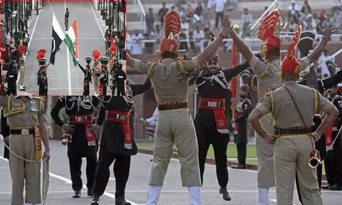 அட்டாரி - வாகா எல்லையில் கொடியிறக்கும் நிகழ்வை காண பொதுமக்களுக்கு மீண்டும் அனுமதி
