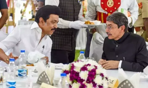 கோர்ட்டிற்கு சென்றுவிடுவோம் என பயந்து மசோதாவுக்கு கவர்னர் ஒப்புதல்; முதல்-அமைச்சர் மு.க.ஸ்டாலின்