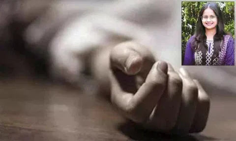 21-வது மாடியில் இருந்து குதித்து ஐ.டி. நிறுவன பெண் ஊழியர் தற்கொலை - கடிதம் சிக்கியது